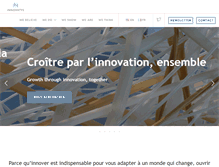 Tablet Screenshot of innovatys-consulting.com